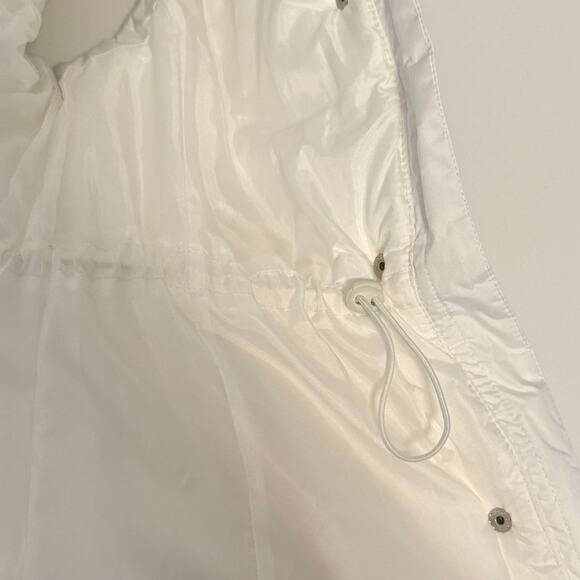 Gap Zip Up Snap Front Puffer Vest Sz M Adjustable Waist Outdoor Winter Gorpcore - Picture 6 of 12